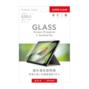 �o�f�`�bSurface Go�p �t���ی�K���X�t�B���� �X�[�p�[�N���A 9H 0.33mm�bPG-SFGOGL01