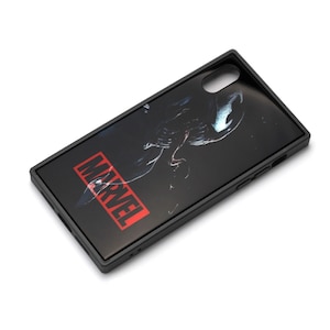 �o�f�`�biPhone XS/X�p MARVEL �K���X�n�C�u���b�h�P�[�X�i���F�m���j�bPG-DCS617VEN