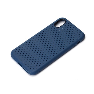 �o�f�`�biPhone XS/X�p �h�b�g���b�V���P�[�X�i�l�C�r�[�j�bPG-17XTP08NV