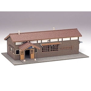(N) ACM-019 駅舎シリーズ19 地方駅舎/西大塚駅タイプペーパーモデルキット【在庫処分】