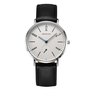 BERING�b�y�������K�i�zClassic Scandinavian Small second �� Leather