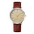 BERING�bClassic Scandinavian Small second �� Leather�y�݌ɏ����z