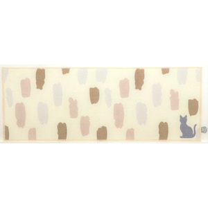 �J�L�E�`�b�p�X�e���ƔL�����ꂽ���E�L�b�`���}�b�g120cm �x�[�W���b736234(����)