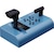 ���N�b�ySwitch�z�Y�C�L�}�X�R�� for Nintendo Switch BLUE�bZKNS-012 �޲�Ͻ�� ���-