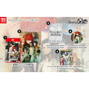 MAGES.�b�yJoshin�I���W�i�����T�t�z�ySwitch2�zSTEINS;GATE RE:BOOT�i�V���^�C���Y�Q�[�g ���u�[�g�j�@����ŁbFVGK-0257 NSW2 ����ݽ޹�-� ���-� ���ò