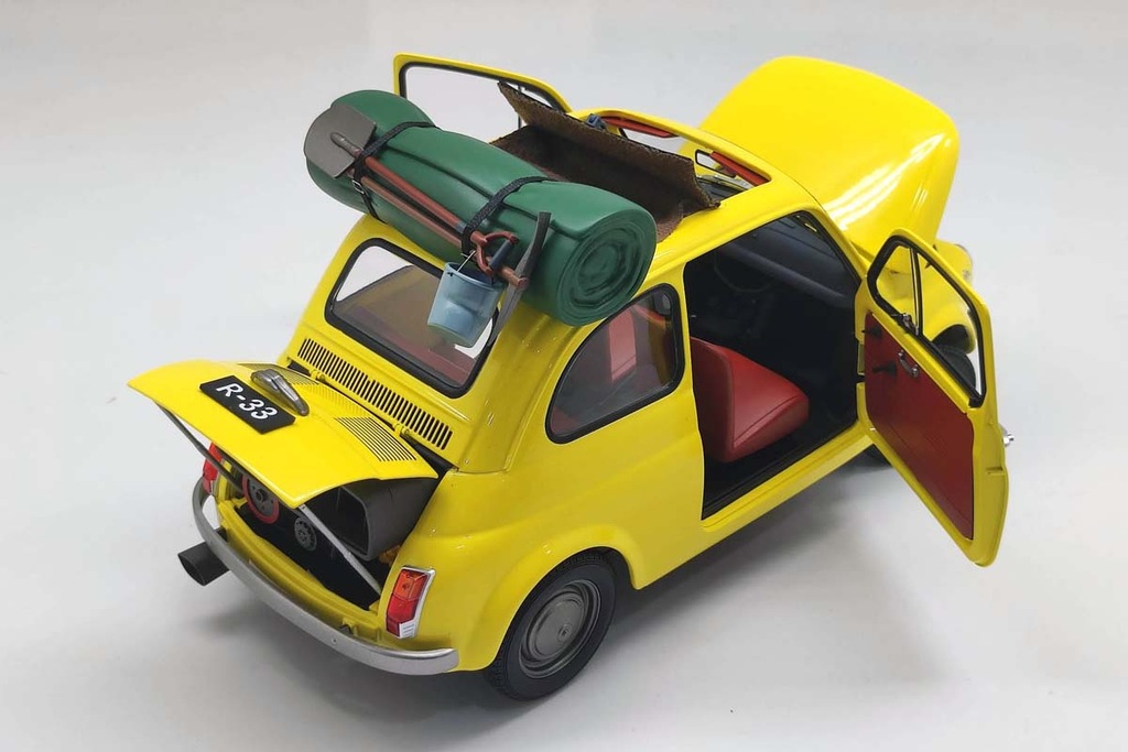 エスワンフォー　ルパン三世カリオストロの城　1/12スケールFIAT500 CVS-001 1/12 ルパン三世 カリオストロの城 FIAT 500【CVS-001