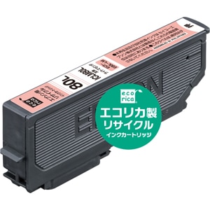 エコリカ｜［エプソン ICLM80L 互換］リサイクルインクカートリッジ（ライトマゼンタ）｜ECI-E80L-LM