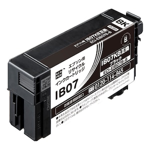 エコリカ｜［エプソン IB07KB 互換］リサイクルインクカートリッジ（ブラック/顔料）｜ECI-EIB07B-B