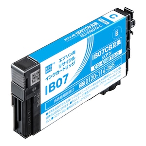 エコリカ｜［エプソン IB07CB 互換］リサイクルインクカートリッジ（シアン/顔料）｜ECI-EIB07B-C