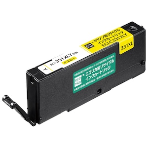 エコリカ｜［キヤノン BCI-331XLY 互換］リサイクルインクカートリッジ（イエロー/染料/大容量）｜ECI-C331XLY