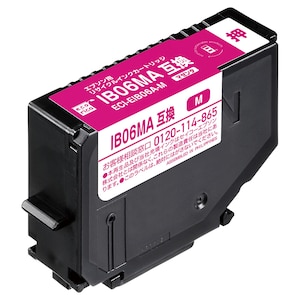 エコリカ｜［エプソン IB06MA 互換］リサイクルインクカートリッジ（マゼンタ/顔料）｜ECI-EIB06A-M