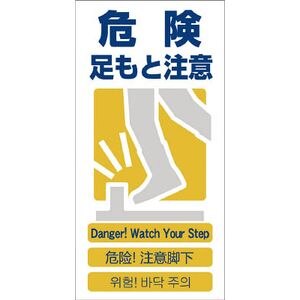 4ヶ国語入り安全標識 危険足もと注意 Gce 8 Joshin Webショップ 通販 グリーンクロス 1146 1113 08 4ヶ国語入り安全標識 危険足もと注意 Gce 8 Joshin Webショップ 通販 グリーンクロス 1146 1113 08