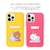 LINE FRIENDS�biPhone 12 mini�p Dreamy Night �J���[�\�t�g�P�[�X�iBROWN�j�bKCE-CSB044