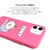 LINE FRIENDS�biPhone 12 mini�p Dreamy Night �J���[�\�t�g�P�[�X�iBROWN�j�bKCE-CSB044