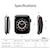 araree�bApple Watch SE / Series 6 / 5 / 4 [ 40mm ] �n�[�h�N���A�P�[�X Nu�Fkin�bAR20498AW