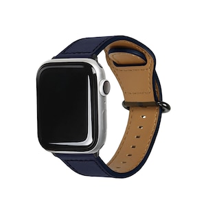 EGARDEN(�G�K�[�f��)�bApple Watch 44mm/42mm�p GENUINE LEATHER STRAP�i�l�C�r�[�j�bEGD20587AW