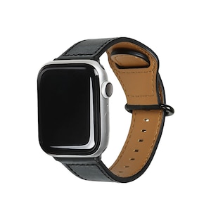 EGARDEN(�G�K�[�f��)�bApple Watch 44mm/42mm�p GENUINE LEATHER STRAP�i�u���b�N�j�bEGD20591AW