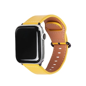 EGARDEN(�G�K�[�f��)�bApple Watch 42mm(Series 10)/41mm/40mm/38mm�p GENUINE LEATHER STRAP�i�C�G���[�j�bEGD20600AW