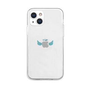 AKAN�biPhone 13�i6.1�C���`�j�p �w�ʃJ�o�[�^ TPU�N���A�P�[�X�i�V�g�j�bAK20993I13