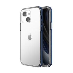motomo�biPhone 13�i6.1�C���`�j�p �w�ʃJ�o�[�^ INO ACHROME SHIELD�P�[�X�i�A�C�A���u���[�j�bMT21561I13BL
