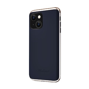 motomo�biPhone 13�i6.1�C���`�j�p �w�ʃJ�o�[�^ INO LINE INFINITY�P�[�X�i�S�[���h���C�����C���f�B�S�j�bMT21564I13IG