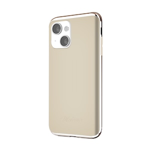 motomo�biPhone 13�i6.1�C���`�j�p �w�ʃJ�o�[�^ INO LINE INFINITY�P�[�X�i�S�[���h�x�[�W���j�bMT21567I13BG
