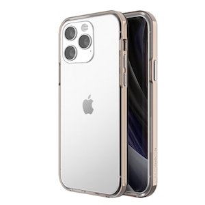 motomo�biPhone 13 Pro�i6.1�C���`�j�p �w�ʃJ�o�[�^ INO ACHROME SHIELD�P�[�X�i�N���[���S�[���h�j�bMT21577I13PGD