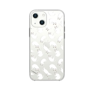 abbi�biPhone 13�i6.1�C���`�j�p �w�ʃJ�o�[�^ TPU�N���A�P�[�X �^�[�`�����i�p�^�[���j�bABF21740I13