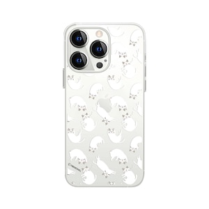 abbi�biPhone 13 Pro�i6.1�C���`�j�p �w�ʃJ�o�[�^ TPU�N���A�P�[�X �^�[�`�����i�p�^�[���j�bABF21765I13P