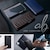 abbi�biPhone 13 Pro Max�i6.7�C���`�j�p �N���R�_�C�� �C�^���A�� �蒠�^���U�[�P�[�X�i�_�[�N�u���E���j�bABS21824I13PMBR