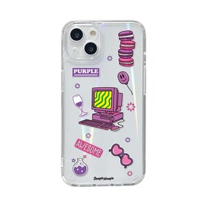 BOOGIE WOOGIE�biPhone 13�p �I�[�����P�[�X�iPurple�j�bBW22004I13PL