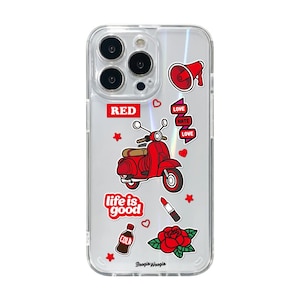 BOOGIE WOOGIE�biPhone 13 Pro�p �I�[�����P�[�X�iRed�j�bBW22008I13PRD