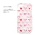Dparks�biPhone SE(��3/2����)/8/7�p �\�t�g�N���A�P�[�X�iHEART PATTERN�j�bDS22725ISE3