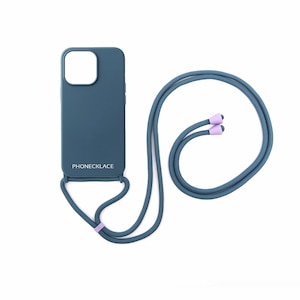 PHONECKLACE�biPhone 13 Pro�p ���[�v�l�b�N�X�g���b�v�t���V���R���P�[�X�i�e�B�[���u���[�j�bPN23273I13PBL