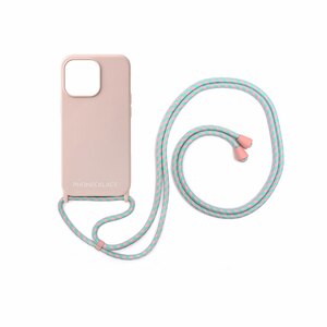 PHONECKLACE�biPhone 13 Pro�p ���[�v�l�b�N�X�g���b�v�t���V���R���P�[�X�i�p�E�_�[�s���N�j�bPN23275I13PPK