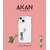 AKAN�biPhone 14 Pro�p �\�t�g�^�t�P�[�X �y�C���e�B���O�i�O���[���j�bAK23529I14P