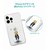 AKAN�biPhone 14 Pro�p �\�t�g�N���A�P�[�X�i���g���v�����X�ƃo���j�bAK23535I14P
