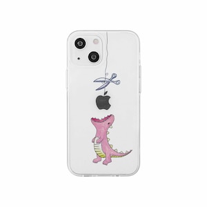 AKAN�biPhone 14 Plus�p �\�t�g�N���A�P�[�X �͂�؂��U�E���X�i�s���N�j�bAK23553I14M