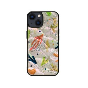 ikins�i�A�C�L���X�j�biPhone 14�p �w�ʃJ�o�[�^ �V�R�L�P�[�X�iBotanik Touch 2�j�bI23567I14