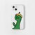 168cm�biPhone 14 / 13 �p �\�t�g�N���A�P�[�X�iGreen Olly with �o�i�i�j�b16823823I14