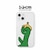 168cm�biPhone 14 / 13 �p �\�t�g�N���A�P�[�X�iGreen Olly with �o�i�i�j�b16823823I14