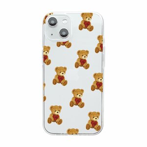 Dparks�biPhone 14�p �\�t�g�N���A�P�[�X�i�n�[�g�e�f�B�j�bDS24126I14