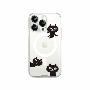 abbi�b[�������C�Z���X�i] iPhone 14 Pro�p �l�R�}���W���EMagSafe�Ή��N���A�P�[�X�i���ǂ��g���I�j�bABF24221I14P
