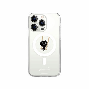 abbi�b[�������C�Z���X�i] iPhone 14 Pro�p �l�R�}���W���EMagSafe�Ή��N���A�P�[�X�i�u�����R�j�bABF24224I14P