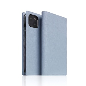 SLG Design�biPhone 14�p �蒠�^�P�[�X Full Grain Leather Case�i�p�E�_�[�u���[�j�bSD24309I14PB
