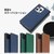 SLG Design�biPhone 14 Pro�p �蒠�^�P�[�X Hybrid Grain Leather Case�iRoyal Blue�j�bSD24318I14PBL
