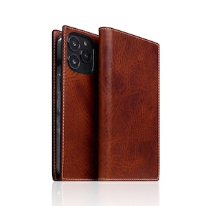SLG Design�biPhone 14 Pro�p �蒠�^�P�[�X Badalassi Wax case�i�u���E���j�bSD24322I14PBR