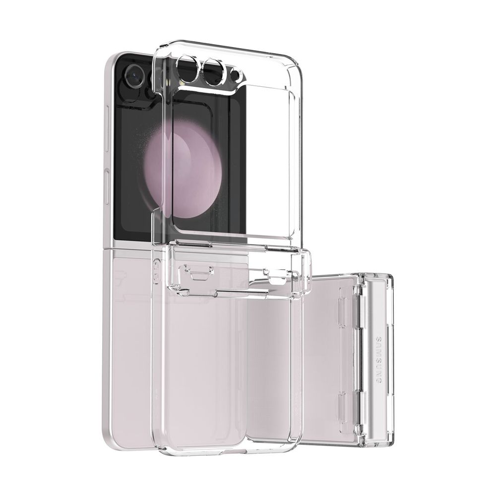 クリアケース+3 Galaxy Z Flip6 ケース クリア 耐衝撃 GalaxyZFlip6 SC-54E