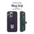MOMO STICK�biPhone 15 Pro�p Mag Grip �t���b�g�P�[�X�i�l�C�r�[�j�bMMS25308I15PR