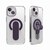 MOMO STICK�biPhone 15 Plus�p Mag Grip �����Y�K�[�h��̌^�N���A�P�[�X�i�f�B�[�v�p�[�v���j�bMMS25318I15PL